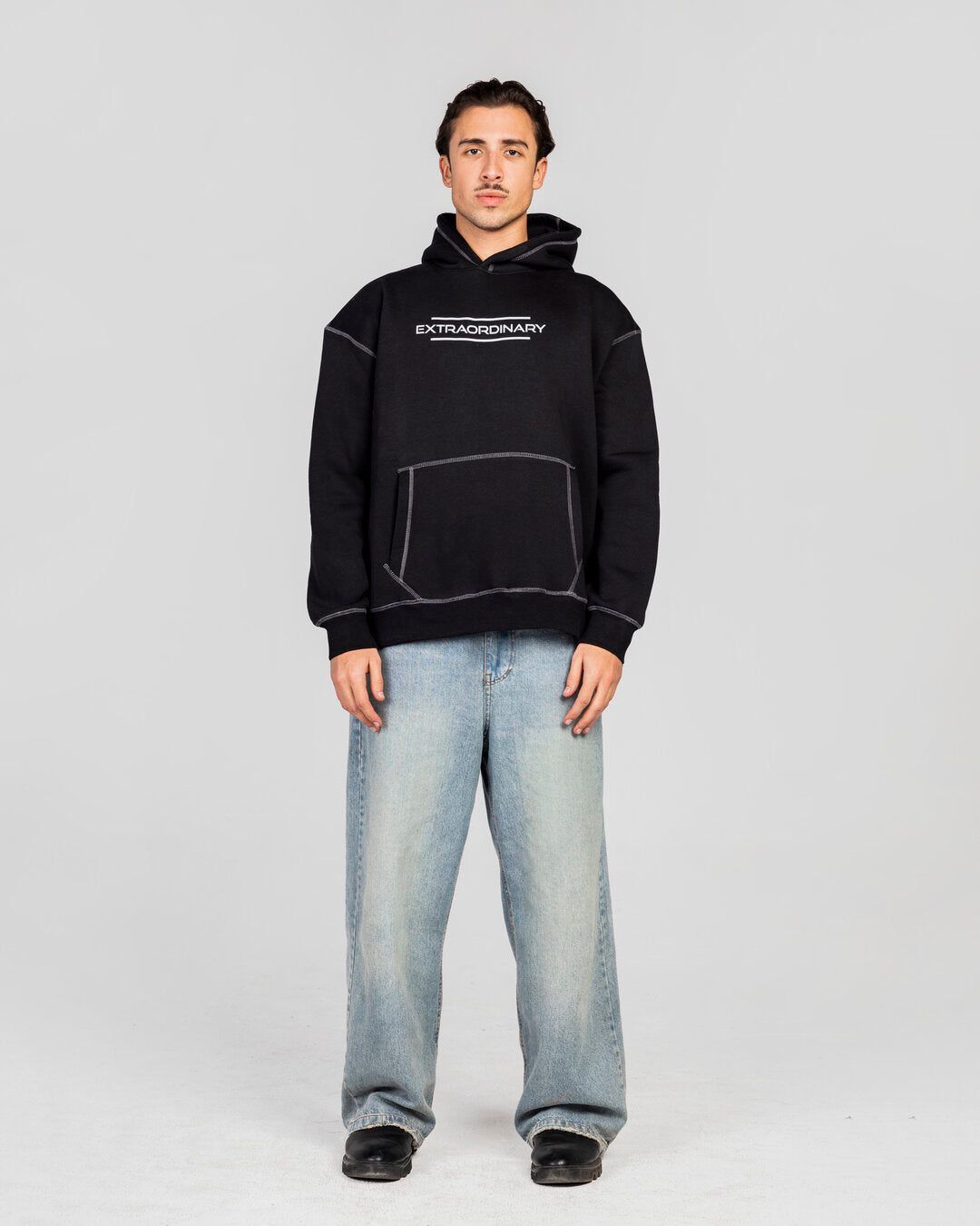 Black Extraordinary Hoodie